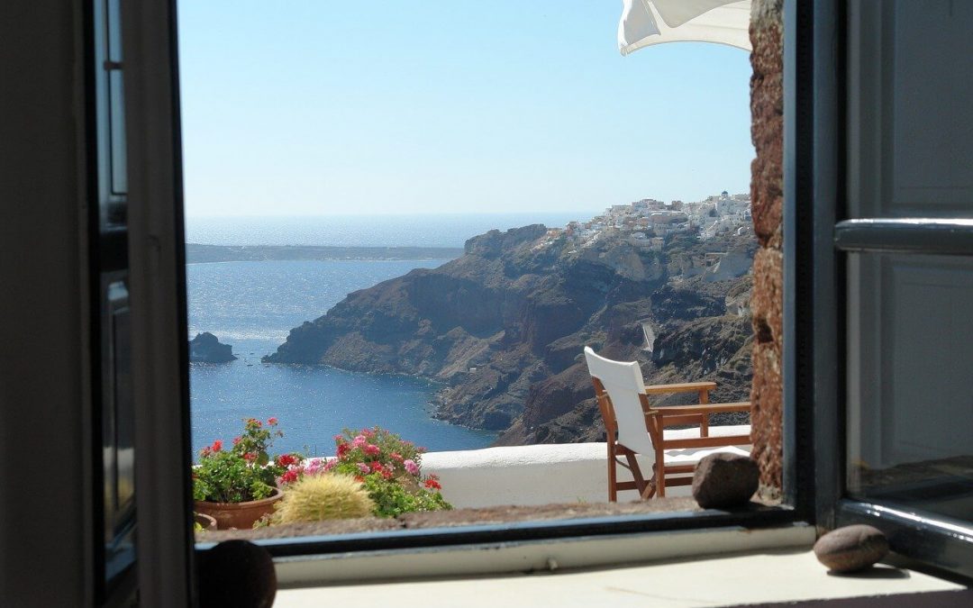 Greek style island life